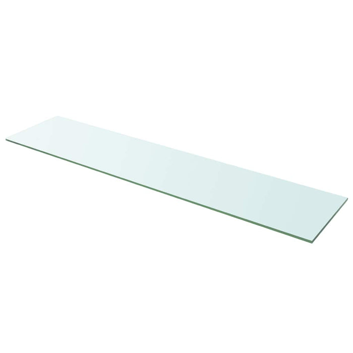 Raft din sticlă transparentă, 110 x 25 cm - WALTI WALTI