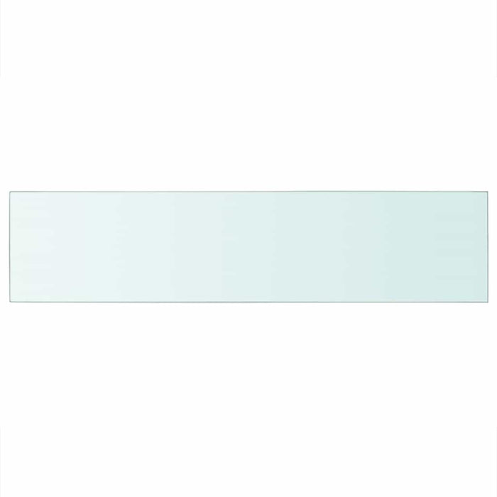 Raft din sticlă transparentă, 110 x 25 cm - WALTI WALTI
