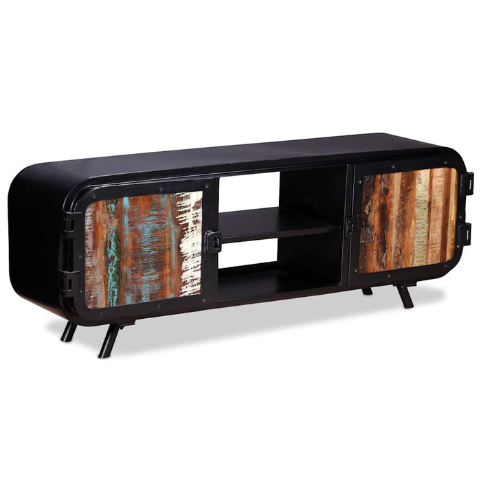 Comodă TV, 120 x 30 x 45 cm, lemn masiv reciclat WALTI