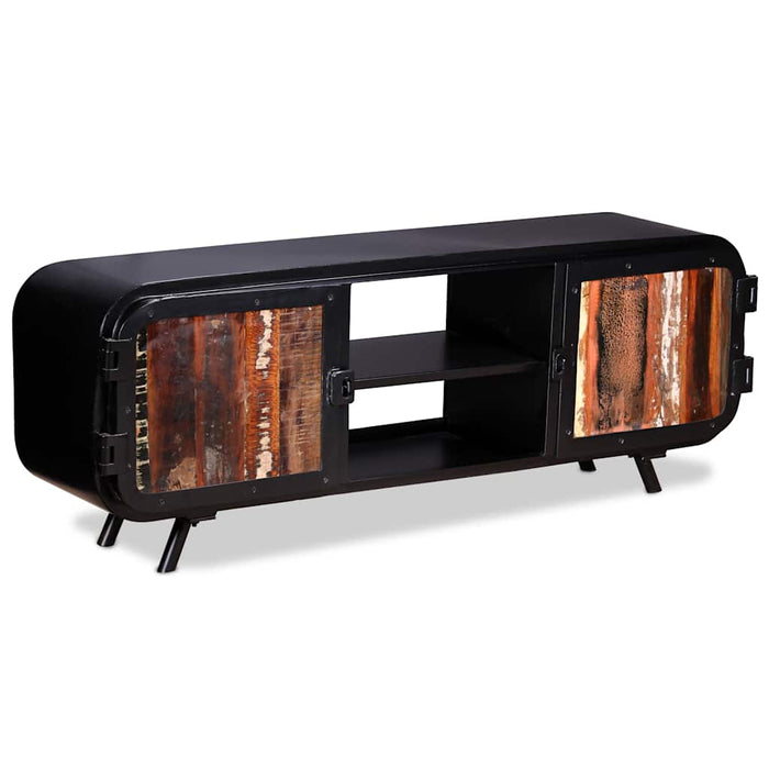 Comodă TV, 120 x 30 x 45 cm, lemn masiv reciclat WALTI