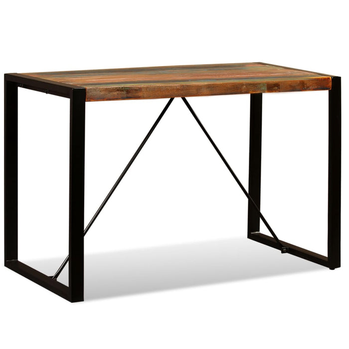 Masă de bucătărie, 120 cm, lemn masiv reciclat WALTI