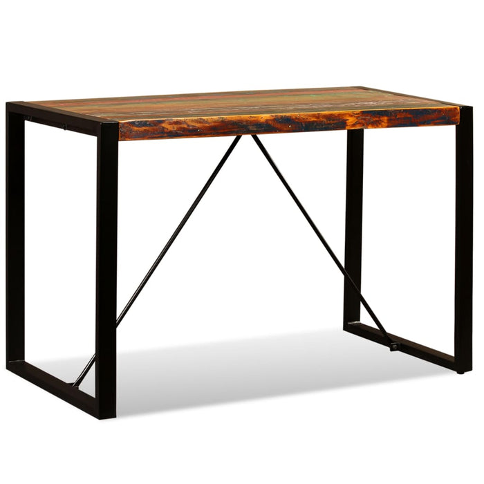 Masă de bucătărie, 120 cm, lemn masiv reciclat WALTI