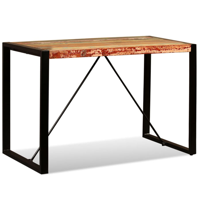 Masă de bucătărie, 120 cm, lemn masiv reciclat WALTI