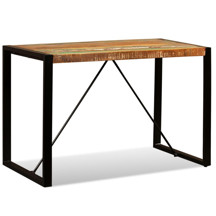 Masă de bucătărie, 120 cm, lemn masiv reciclat WALTI