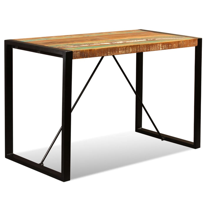 Masă de bucătărie, 120 cm, lemn masiv reciclat WALTI