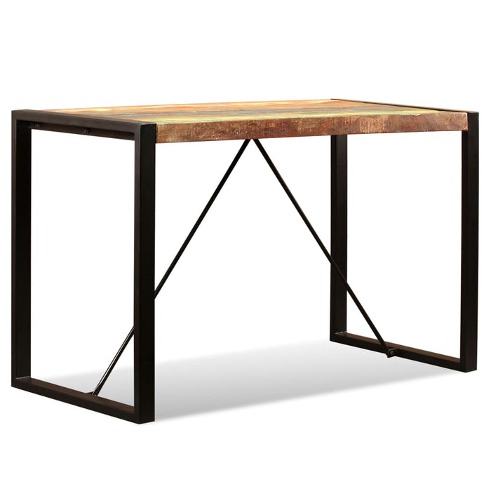 Masă de bucătărie, 120 cm, lemn masiv reciclat WALTI