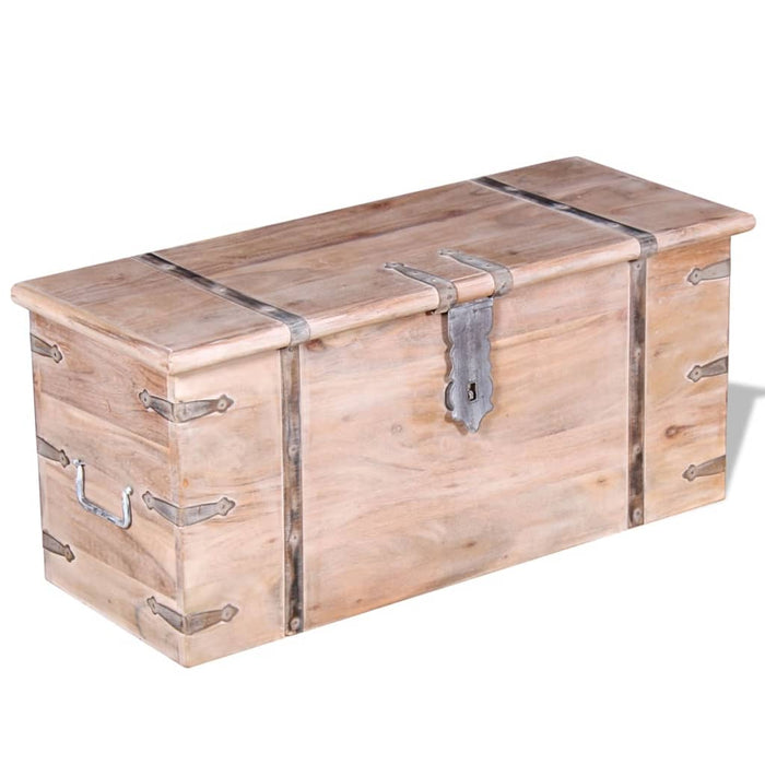 Set cufere de depozitare, 2 buc., lemn de acacia - WALTI WALTI