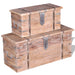 Set cufere de depozitare, 2 buc., lemn de acacia - WALTI WALTI
