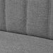 Canapea din material textil 117 x 55,5 x 77 cm, gri deschis - WALTI WALTI