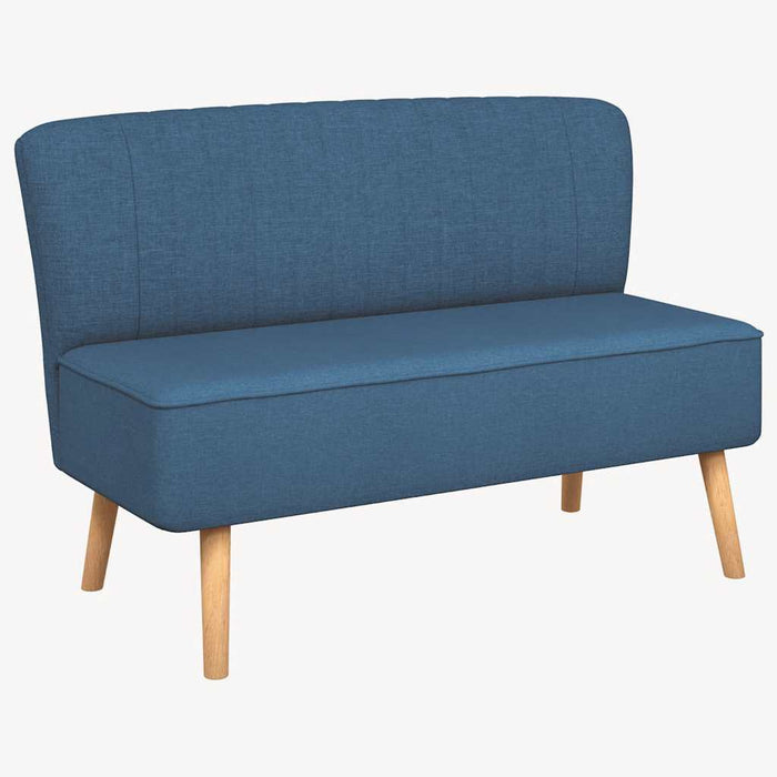 Canapea cu material textil, 117 x 55,5 x 77 cm, albastru - WALTI WALTI