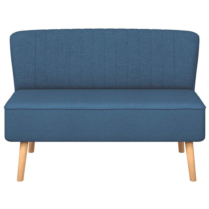 Canapea cu material textil, 117 x 55,5 x 77 cm, albastru - WALTI WALTI