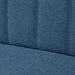 Canapea cu material textil, 117 x 55,5 x 77 cm, albastru - WALTI WALTI