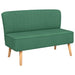 Canapea din material textil, 117 x 55,5 x 77 cm, verde - WALTI WALTI