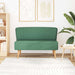Canapea din material textil, 117 x 55,5 x 77 cm, verde - WALTI WALTI