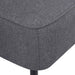 Scaun cocktail, gri închis, material textil - WALTI WALTI