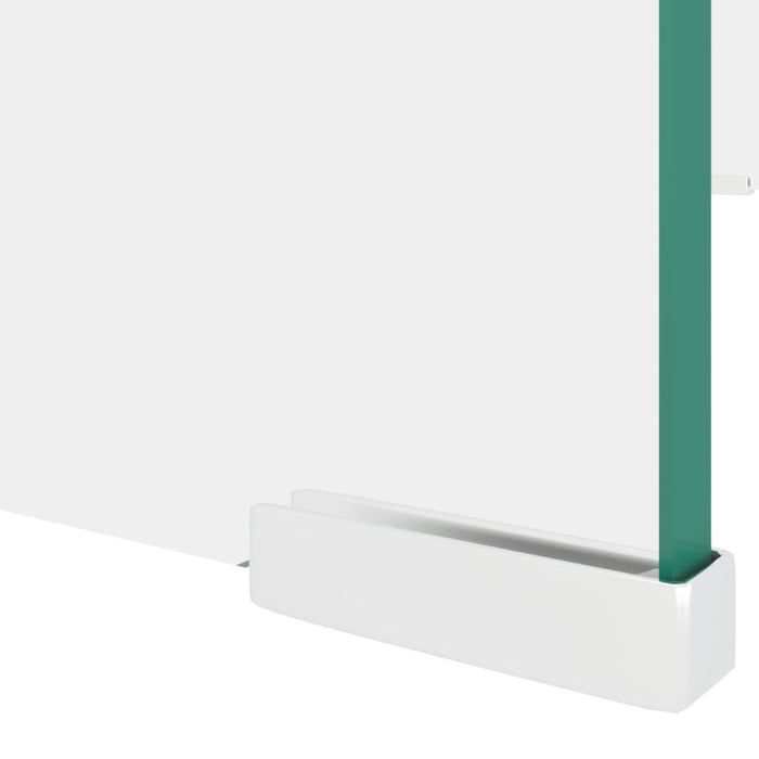 Stand TV/Suport monitor, sticlă transparentă 70x30x13 cm - WALTI WALTI