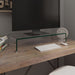 Stand TV/Suport monitor, sticlă transparentă 70x30x13 cm - WALTI WALTI