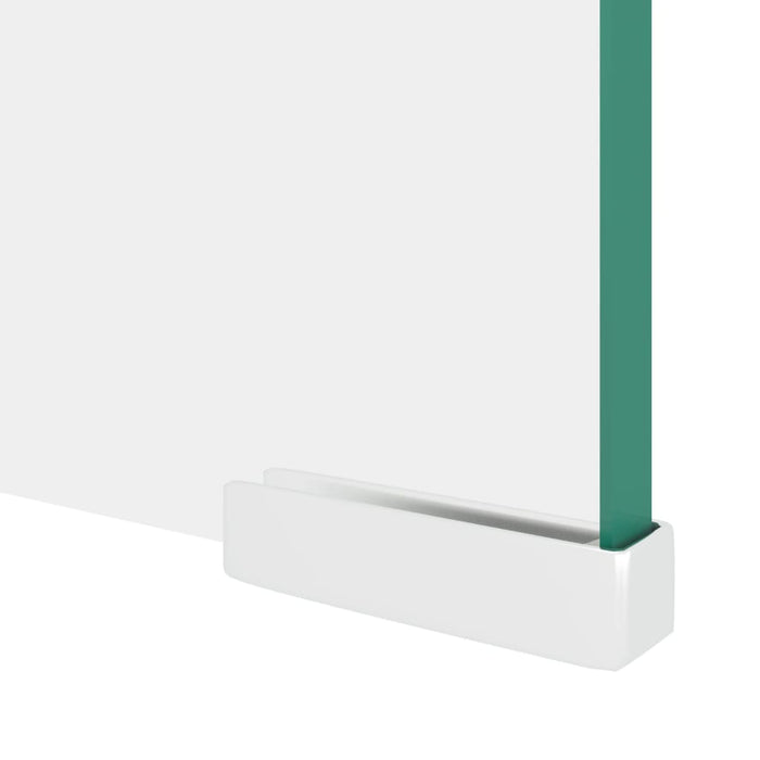 Stand TV/Suport monitor sticlă transparentă 90x30x13 cm - WALTI WALTI