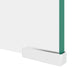 Stand TV/Suport monitor sticlă transparentă 90x30x13 cm - WALTI WALTI