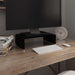 Stativ TV/Suport monitor, sticlă, 40 x 25 x 11 cm, negru - WALTI WALTI