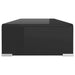 Stand TV/Suport monitor, sticlă, 70x30x13 cm, negru - WALTI WALTI