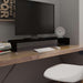 Stand TV/Suport monitor din sticlă, 100x30x13 cm, negru - WALTI WALTI