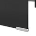 Stand TV/Suport monitor, sticlă, 110x30x13 cm, negru - WALTI WALTI