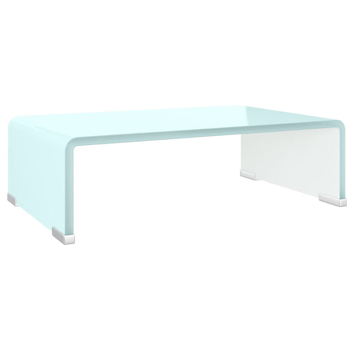 Stativ TV/Suport monitor, sticlă, verde, 40 x 25 x 11 cm - WALTI WALTI