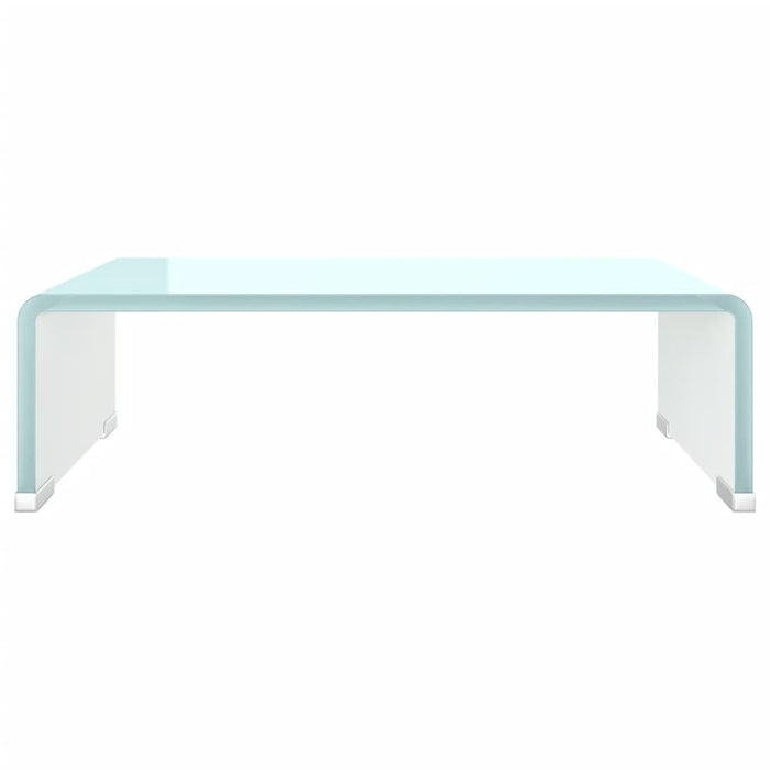 Stativ TV/Suport monitor, sticlă, verde, 40 x 25 x 11 cm - WALTI WALTI