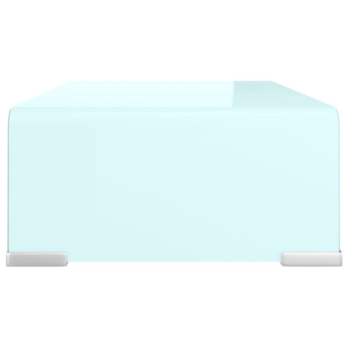 Stativ TV/Suport monitor, sticlă, verde, 40 x 25 x 11 cm - WALTI WALTI