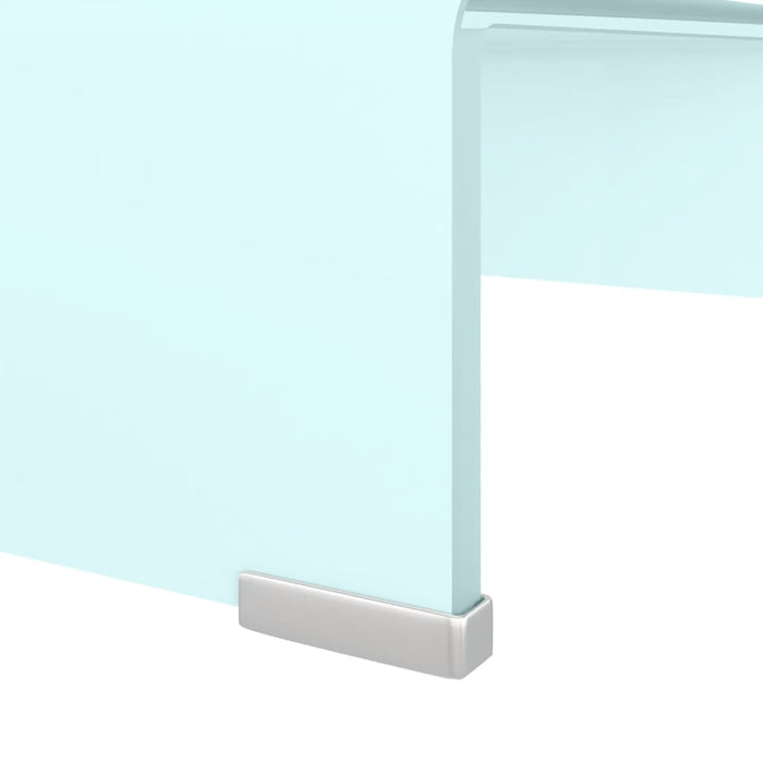 Stativ TV/Suport monitor, sticlă, verde, 40 x 25 x 11 cm - WALTI WALTI