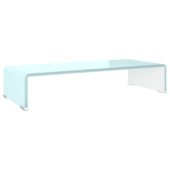 Stativ TV/Suport monitor, sticlă, verde, 60 x 25 x 11 cm - WALTI WALTI