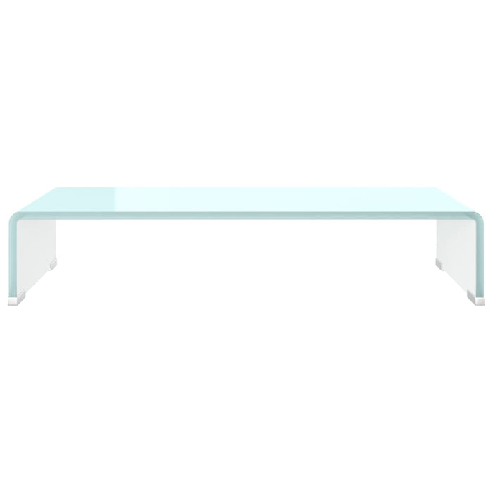 Stativ TV/Suport monitor, sticlă, verde, 60 x 25 x 11 cm - WALTI WALTI