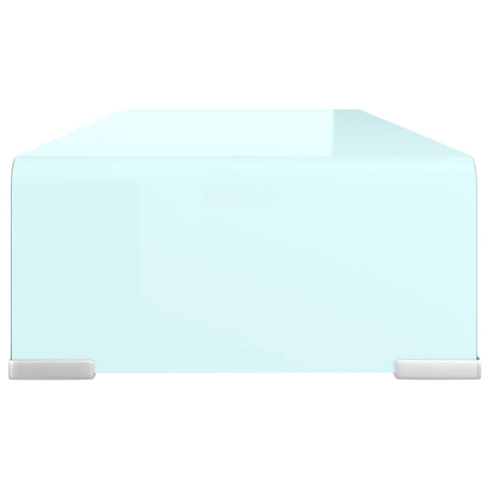 Stativ TV/Suport monitor, sticlă, verde, 60 x 25 x 11 cm - WALTI WALTI
