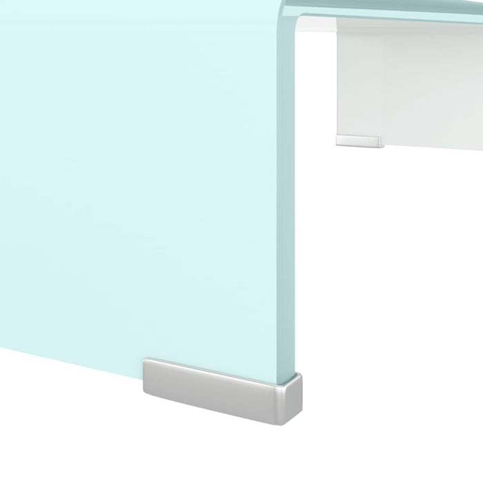 Stativ TV/Suport monitor, sticlă, verde, 60 x 25 x 11 cm - WALTI WALTI