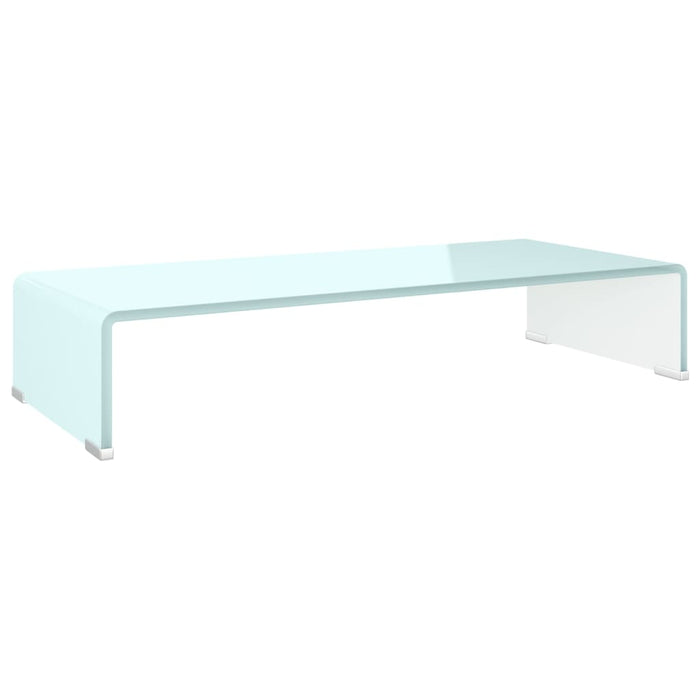 Stativ TV/Suport monitor, sticlă, verde, 70 x 30 x 13 cm - WALTI WALTI