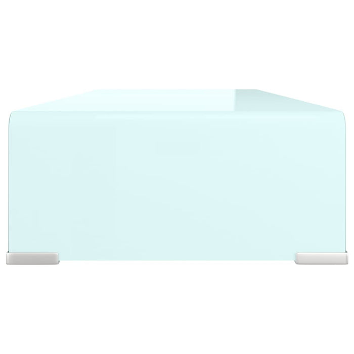 Stativ TV/Suport monitor, sticlă, verde, 70 x 30 x 13 cm - WALTI WALTI