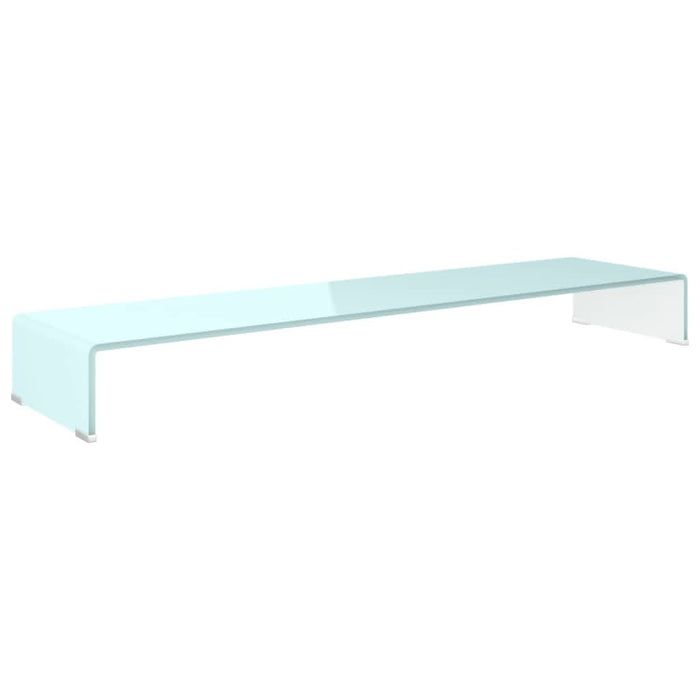 Stativ TV/Suport monitor, sticlă, verde, 120 x 30 x 13 cm - WALTI WALTI
