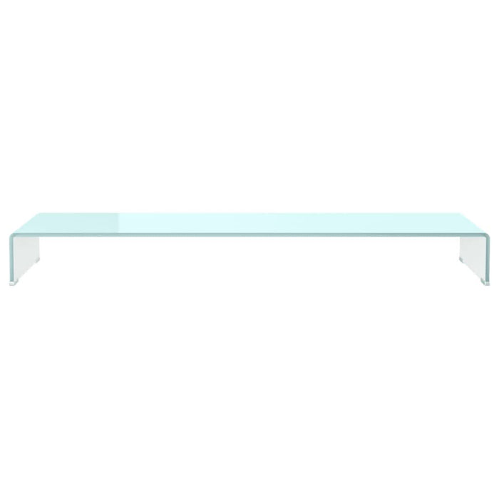 Stativ TV/Suport monitor, sticlă, verde, 120 x 30 x 13 cm - WALTI WALTI