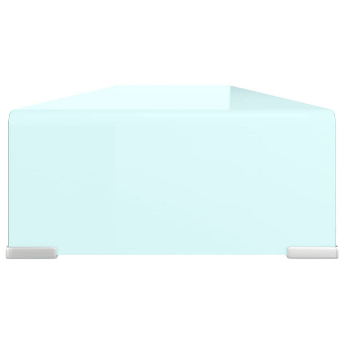 Stativ TV/Suport monitor, sticlă, verde, 120 x 30 x 13 cm - WALTI WALTI