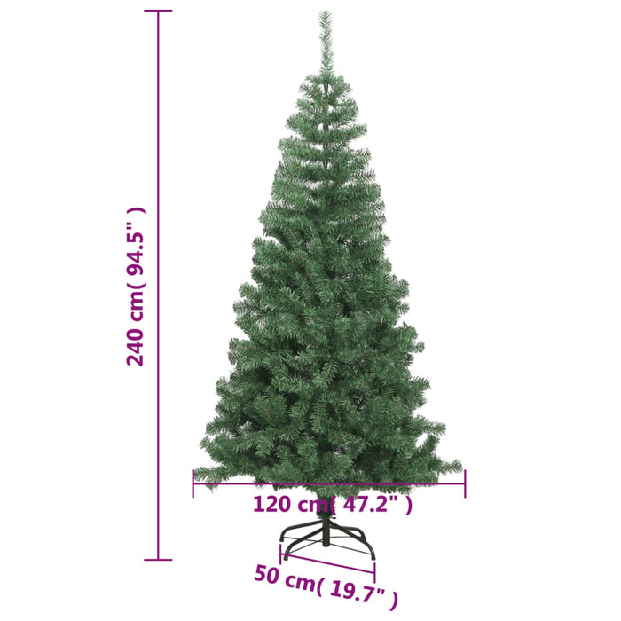 Brad de Crăciun artificial L 240 cm, verde - WALTI WALTI