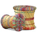 Taburete cu detalii Chindi, 2 buc., multicolor, bambus - WALTI WALTI