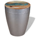 Scaun tip aviator, lemn masiv reciclat - WALTI WALTI