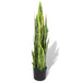 Plantă artificială Limba-soacrei cu ghiveci, 90 cm, verde - WALTI WALTI