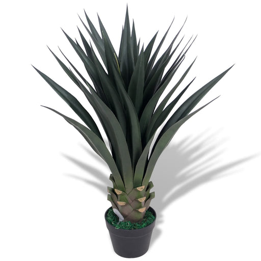 Plantă Yucca artificială cu ghiveci, 85 cm, verde - WALTI WALTI