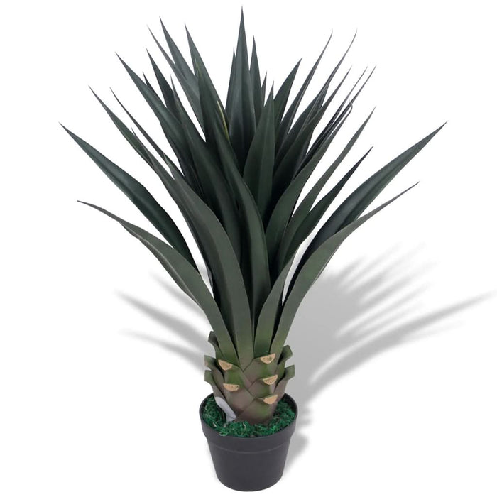 Plantă Yucca artificială cu ghiveci, 85 cm, verde - WALTI WALTI
