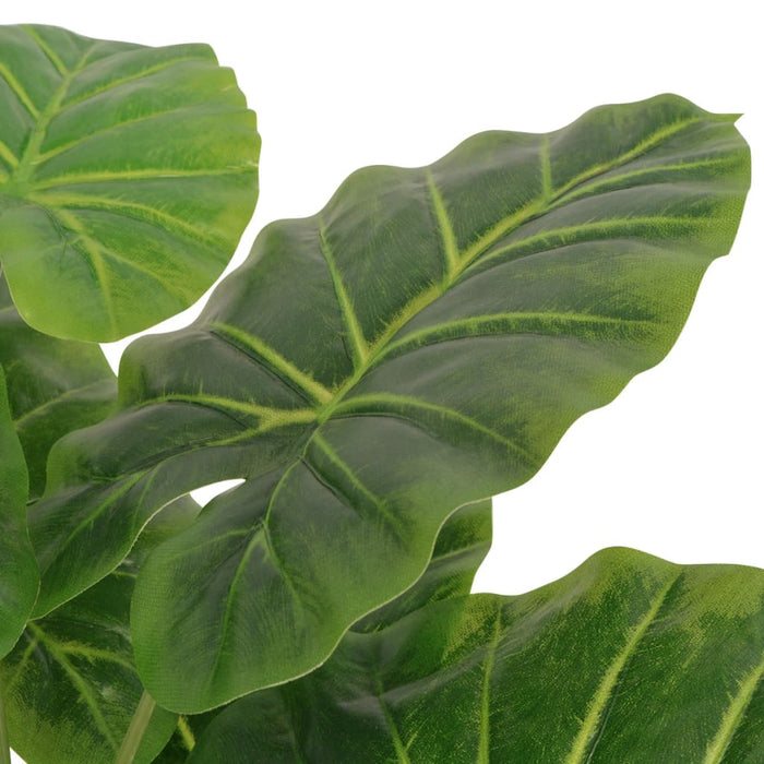 Plantă artificială Taro cu ghiveci, 45 cm, verde - WALTI WALTI