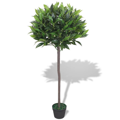 Dafin artificial cu ghiveci, 125 cm, verde - WALTI WALTI