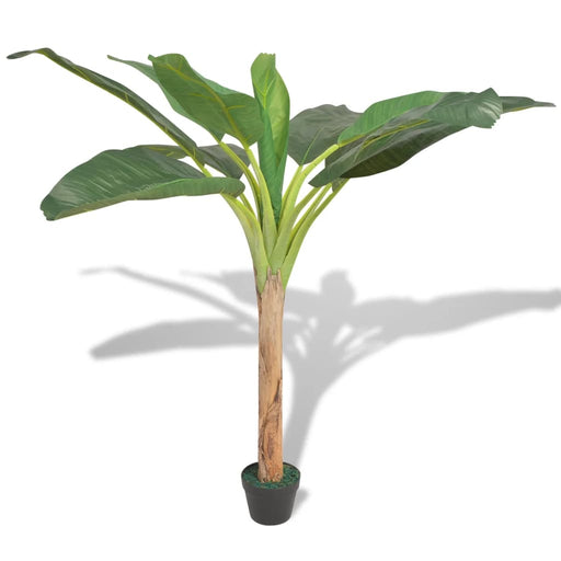 Bananier artificial cu ghiveci, 150 cm, verde - WALTI WALTI