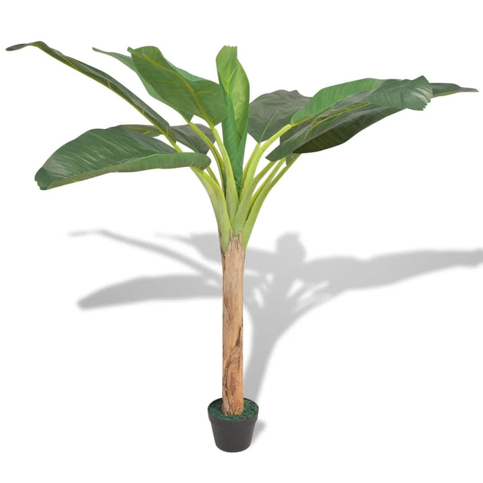 Bananier artificial cu ghiveci, 150 cm, verde - WALTI WALTI